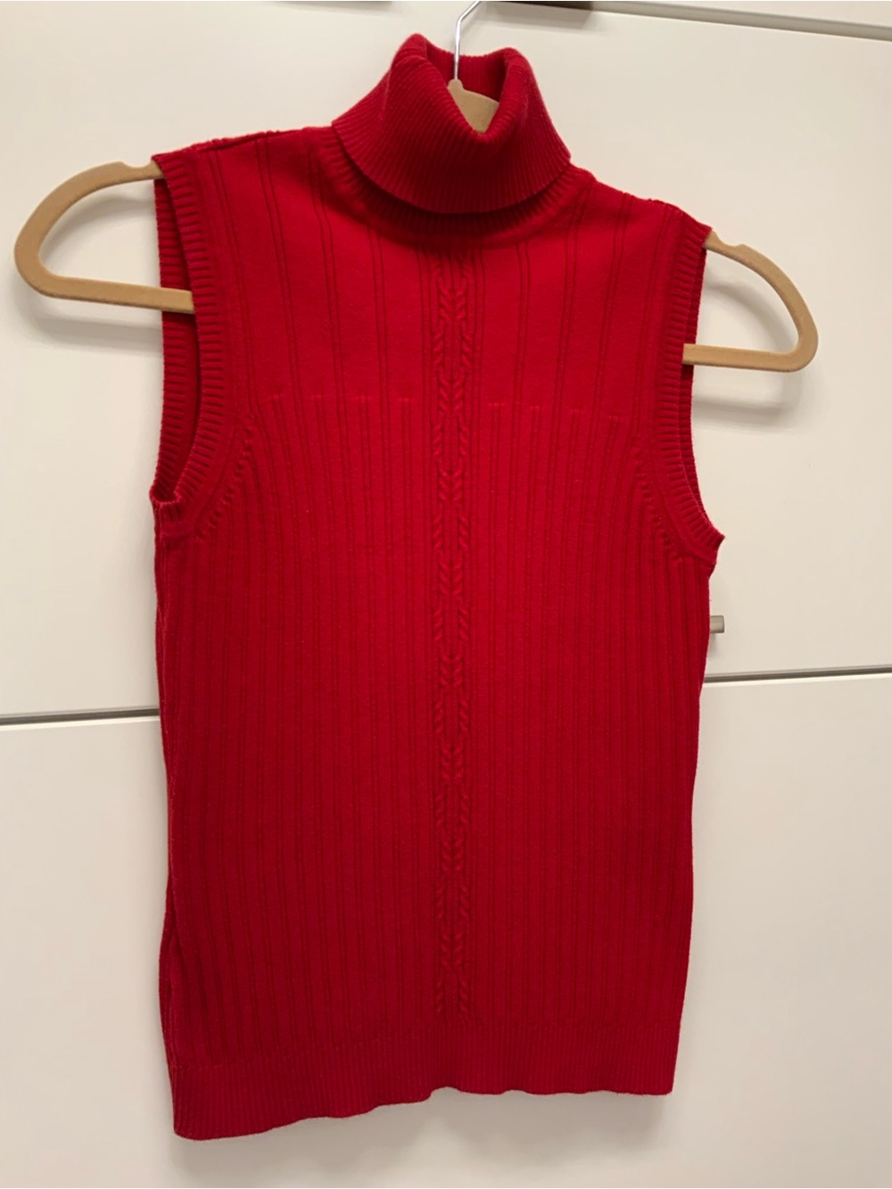 Red Turtleneck Sweater